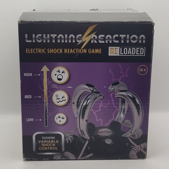 Toys Lightning Reaction Reloaded Party Game Electric Shock Reaction